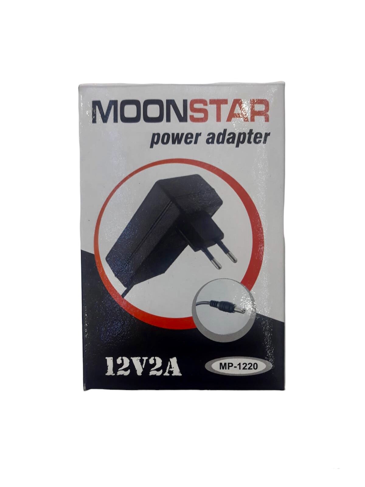 12 Volt 2 Amper 5.5*2,5mm Moonstar Mp-1220 Adaptör