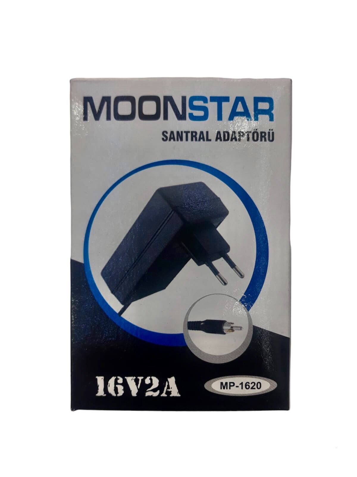 16 Volt 2 Amper Rca Girişli Moonstar Mp-1620 Santral Adaptörü