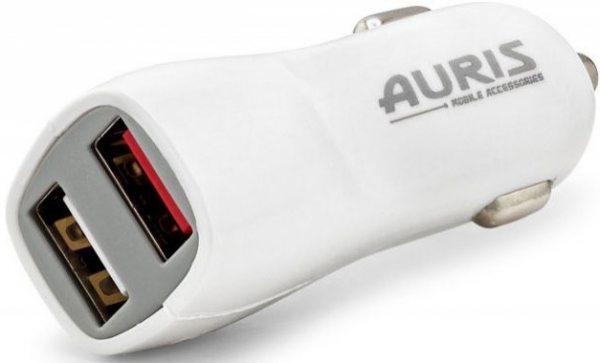 Auris Araba Çakmaklık Şarj Aleti ARS-CR04 3.1a Hızlı 2Usb Bağlantılı Adaptör