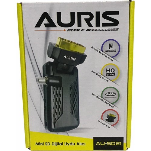 Auris AU-HD21 Mini Sd Scart  Uydu Alıcısı