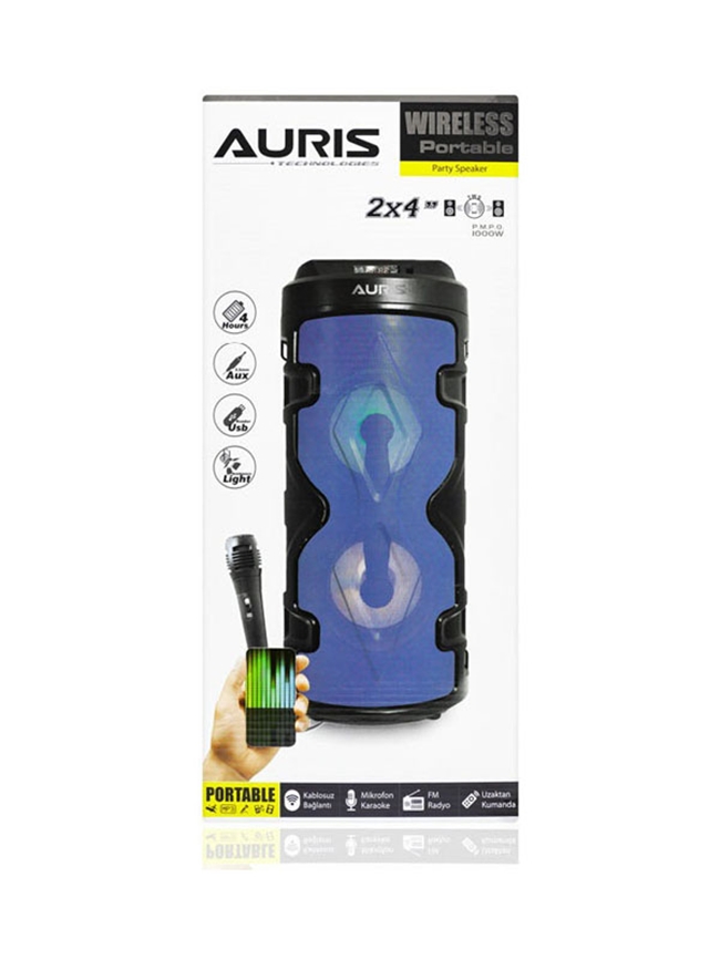 Auris Bluetooth Radyolu Kule Tipi Ses Bombası Speaker ARS-K26