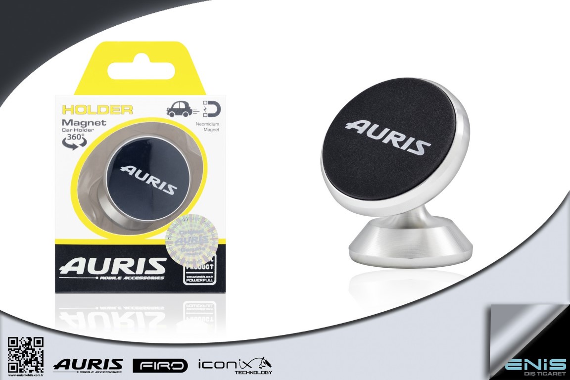 Auris Mıknatıslı ARS-H4 Araç İçi Telefon Tutacağı