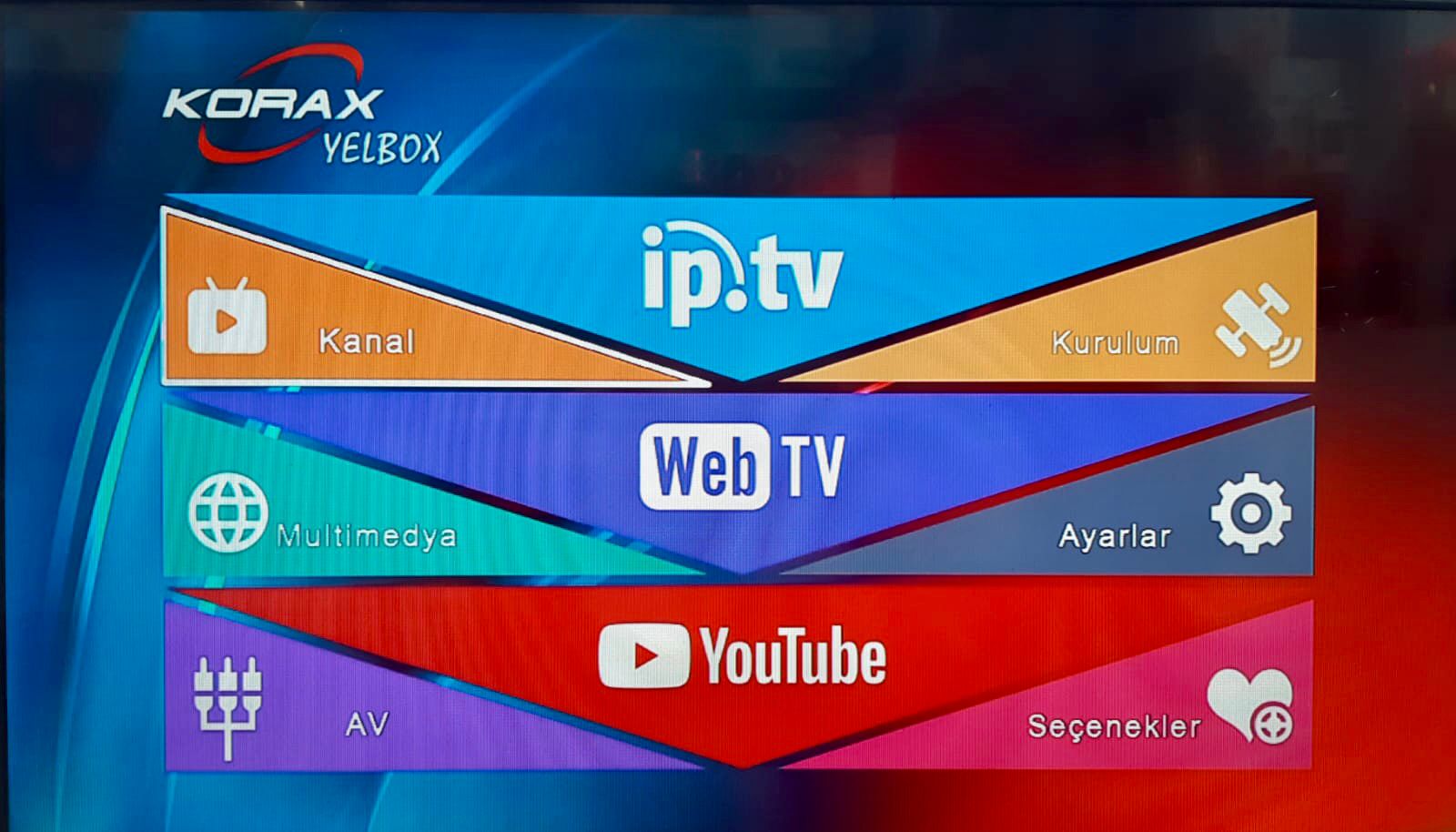 Korax Yelbox Dahili Wi-Fi Free Tv Özellikli Uydu Alıcı