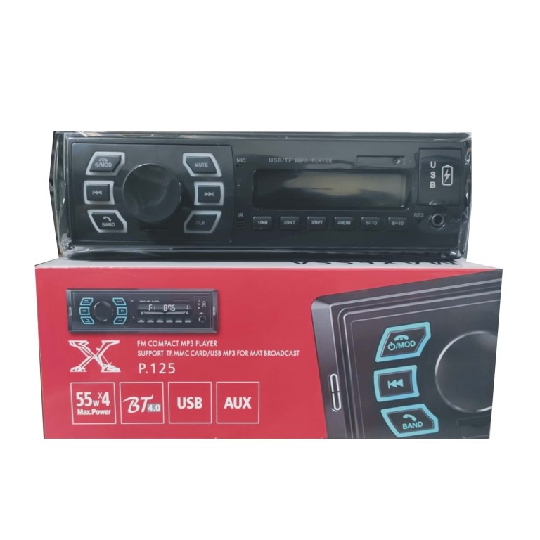 Maxessa P-125 4x50 w Çift USB SD FM Bluetooth Oto Teyp