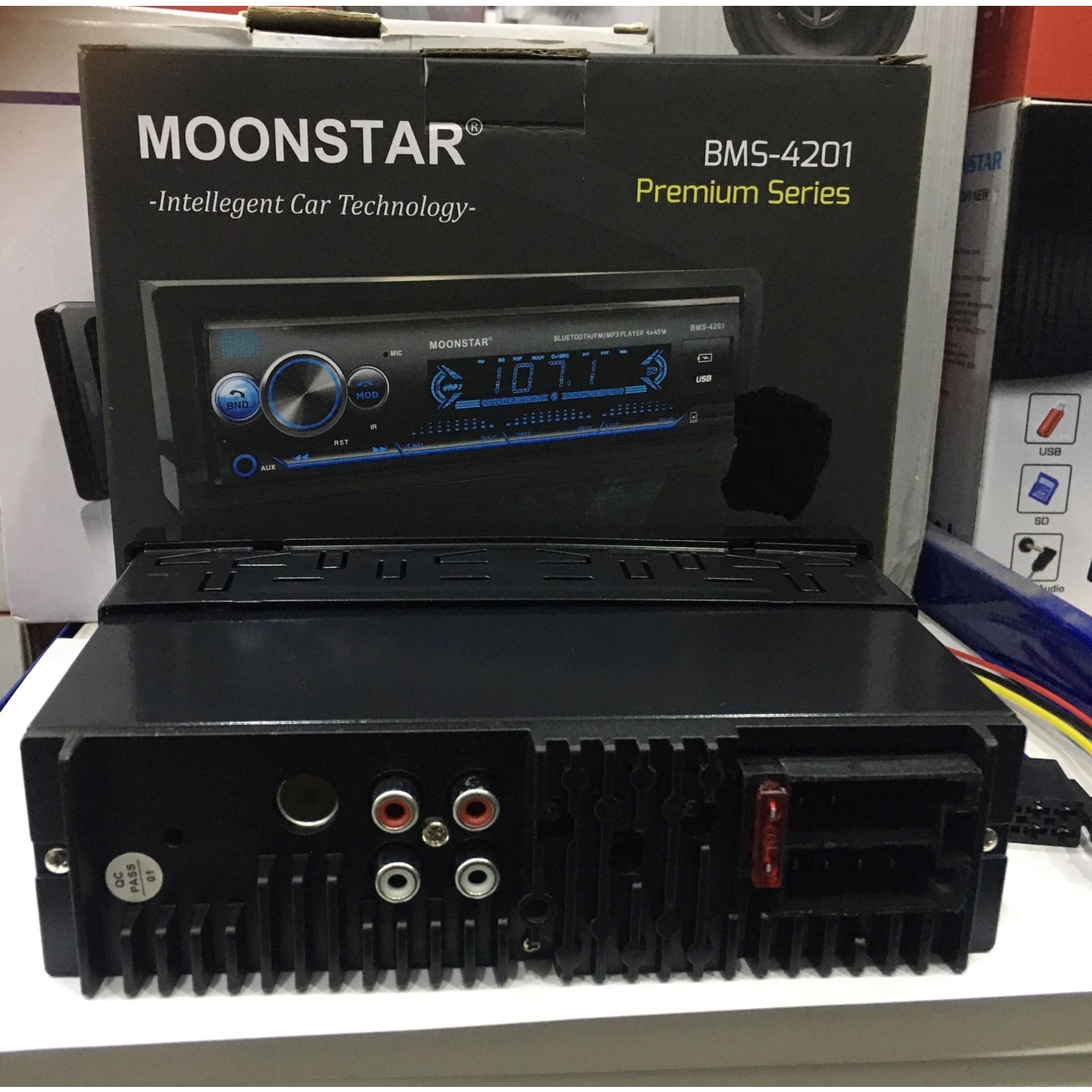 Moonstar BMS-4201 Premium Serisi Çift Usb Oto Teyp