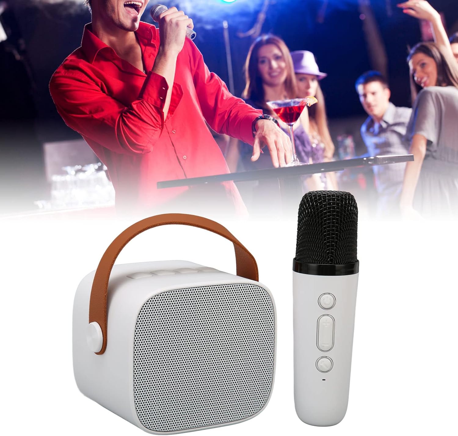 Oem K2 Yeni Stil Taşınabilir Karaoke bluetooth Mikrofonlu Hoparlör