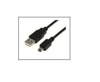 Mini usb 5 pin şarj ve data kablosu mp3,mp4,ps3 kablosu 1,5m