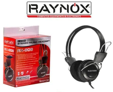Raynox RX-808 Kulak Üstü Mikrofonlu Kulaklık Eğitim İçin