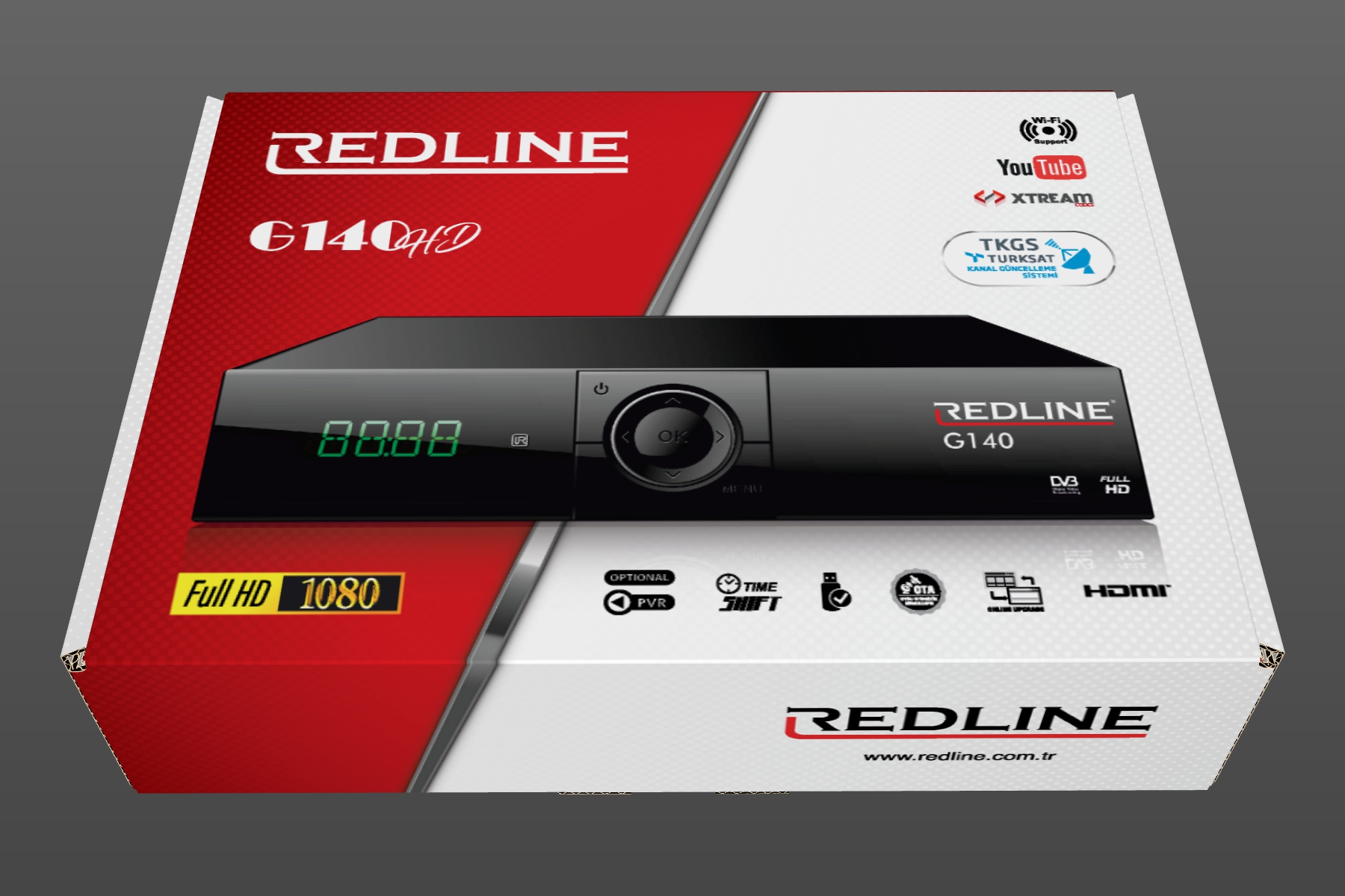 Redline G150 Hd Kasalı Uydu Alıcısı