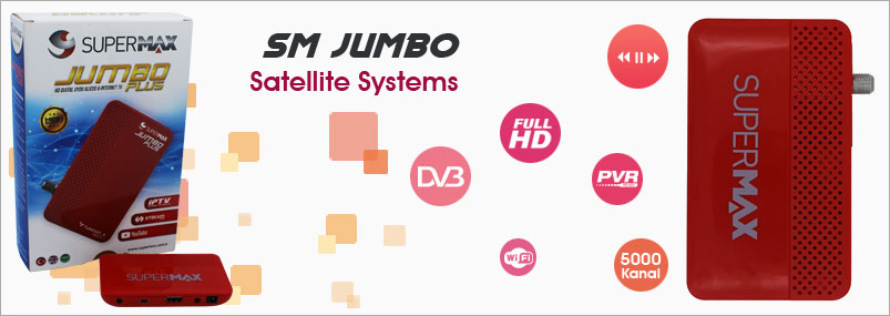 Supermax Jumbo Hd Plus Uydu Alıcısı