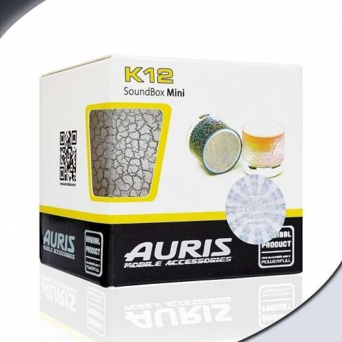 Auris K12 Sounbox Mini Ses Bombası Kablosuz 3 W Bluetooth Hoparlör