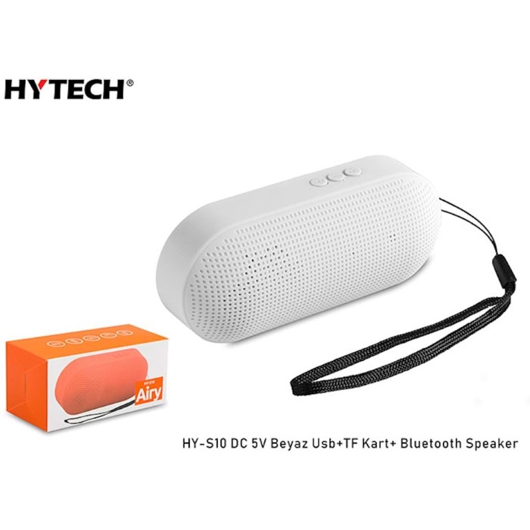Hytech HY-S10 DC 5V Siyah Usb TF Kart Bluetooth Speaker