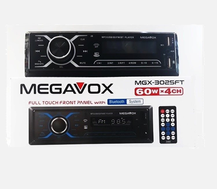 Megawox MGX-3025FT Dokunmatik 4x60w Oto Teyp