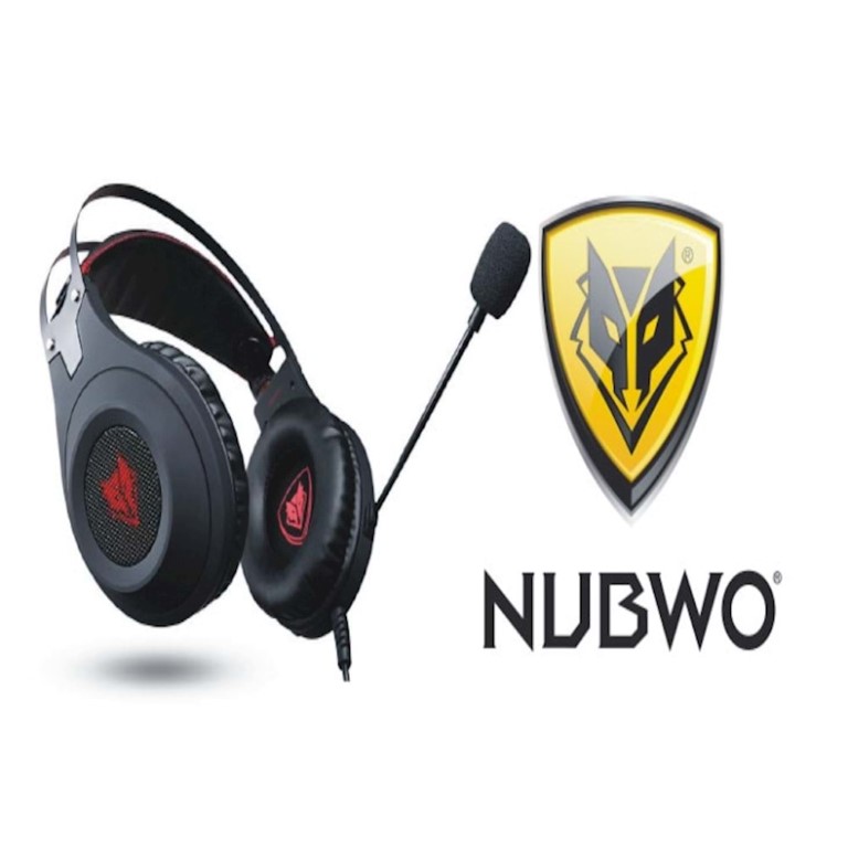 Nubwo N2 3.5mm oyun kulaklığı adet oyun bas kulaklık için Mic ile PS4 telefonu N2U USB oyun kulaklık bilgisayar