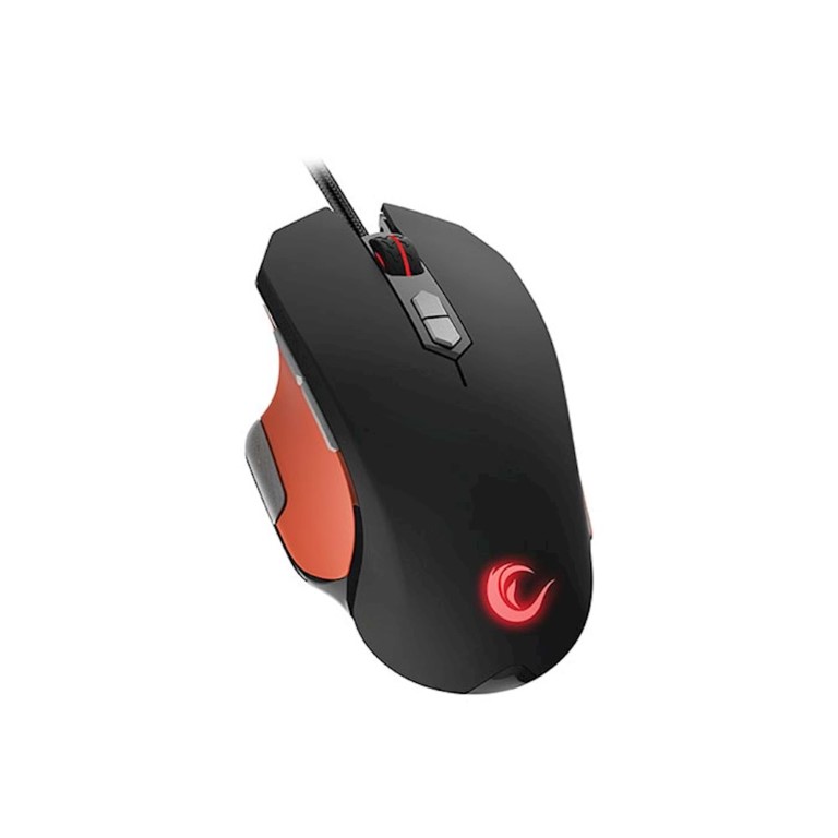 Rampage STRIKE SMX-R14 Siyah/Turuncu 9 Tuşlu RGB Gaming Oyuncu Mouse
