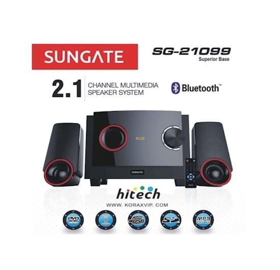 Korax Sungate SG-21099 2+1 Bluetooth Ses Sistemi