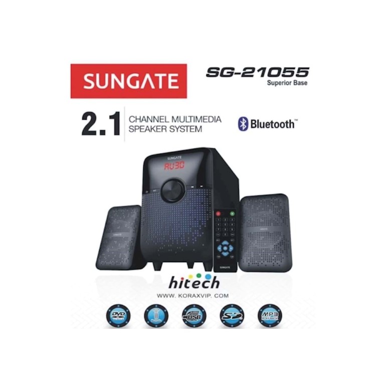 Korax Sungate SG-21055 2+1 Bluetooth Ses Sistemi