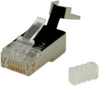 Cat6 Modüler Plug Metal Geçmeli(İnternet Kablo Başlığı)