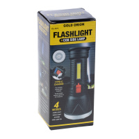 Gold Orion El Feneri USB Şarjlı 4 Led Flashlight  CL-S99