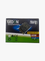 Ledon LD-50060 12 Volt 60W 5Amper Metal Kasa Adaptör