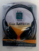 Live A4 Tech Mikrofonlu Kafe Kulaklık