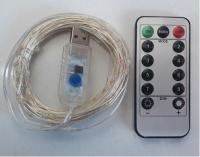 Rutter Rgbw 2 metre Kumandalı Usb'li Şerit Led Işık