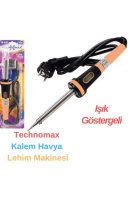 Technomax Tm-9105 Kalem Havya Lehim Makinesi Işık Göstergeli