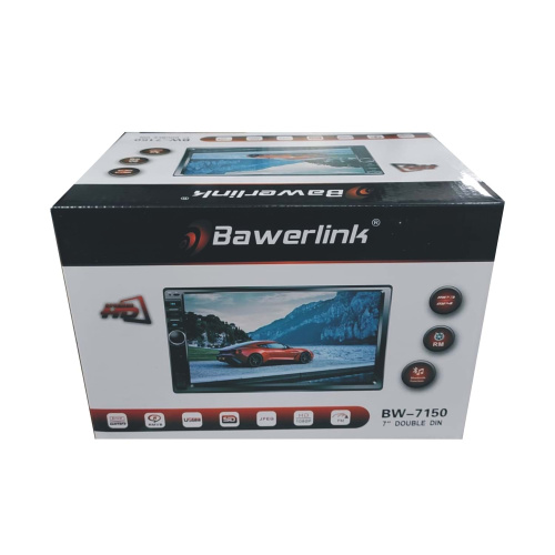 Bawerlink BW-7150Dokunmatik Usb Sd Bt Double(Dabıl)Dın Kamera Hediyeli 7 İnçh  Oto Teyp