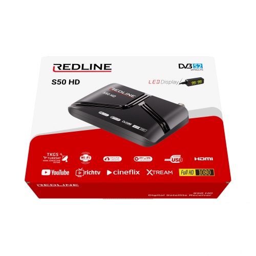 Redline Full Hd Uydu Alıcı S50 Hd