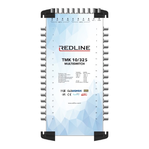 Redline TMK10/32S Sonlu Multiswitch(Uydu Santralı)