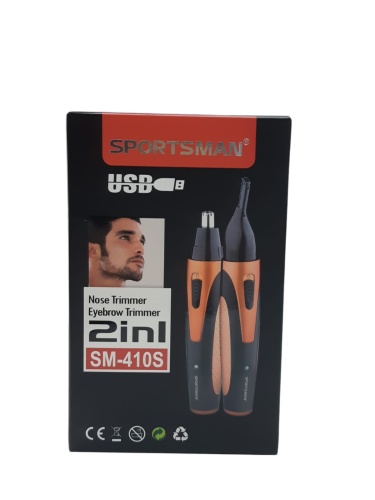 Sportsman Sm-410s 2İn1 Arada Şarjlı Yüz Ve Burun-Kılı Alma Makinesi Seti